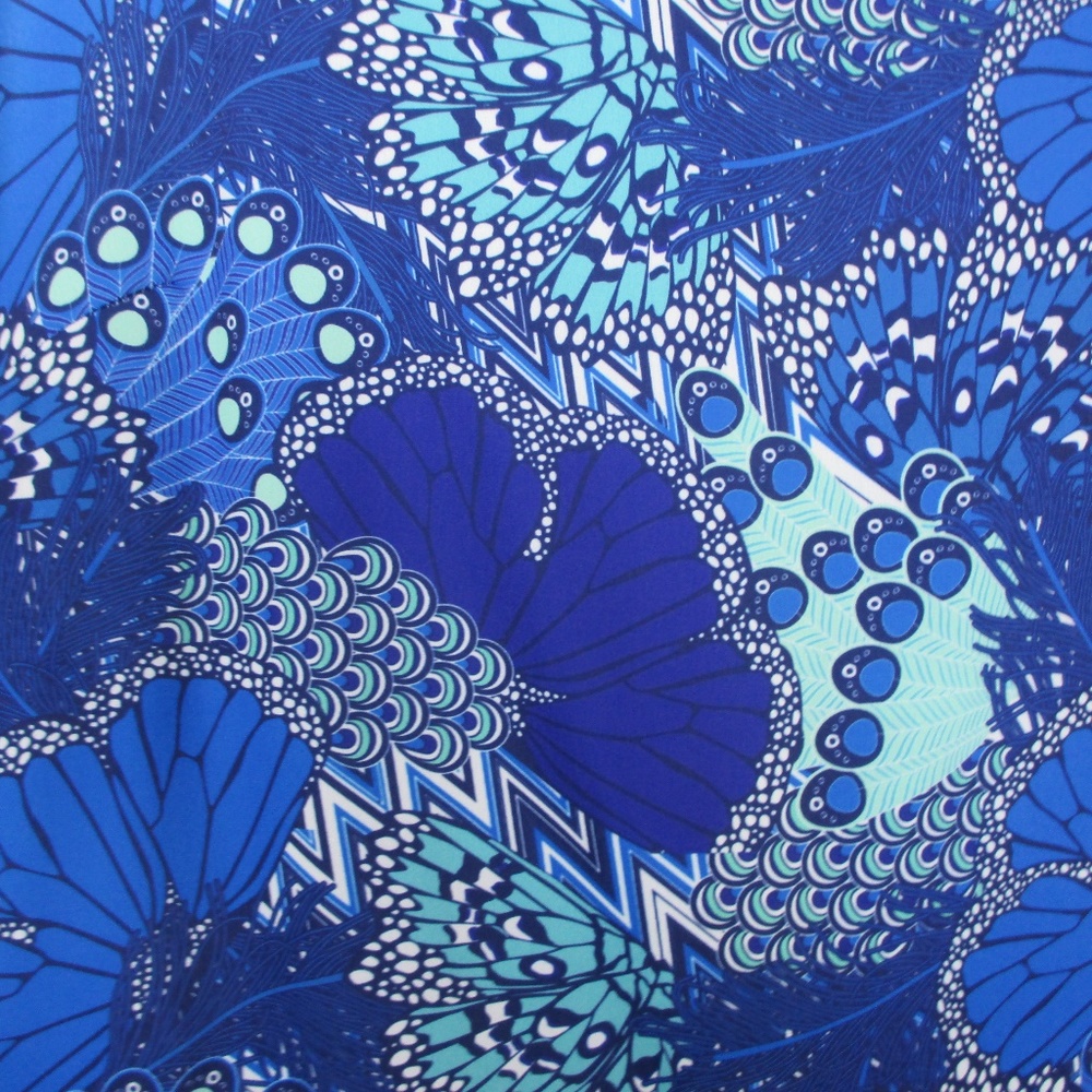 MacBeth Collection, Blue Sleeveless Top, Medium